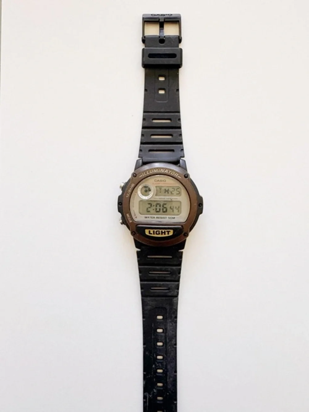 Vintage Casio Illuminator Digital Watch 42mm - Working